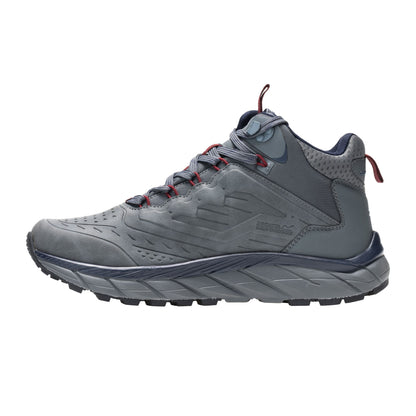 Granite-Navy - Side - Regatta Mens Derino Mid Cut Walking Boots