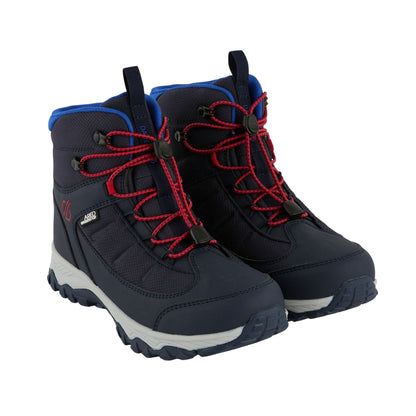 Dusky Blue - Close up - Dare 2B Childrens-Kids Igloo Waterproof Snow Boots