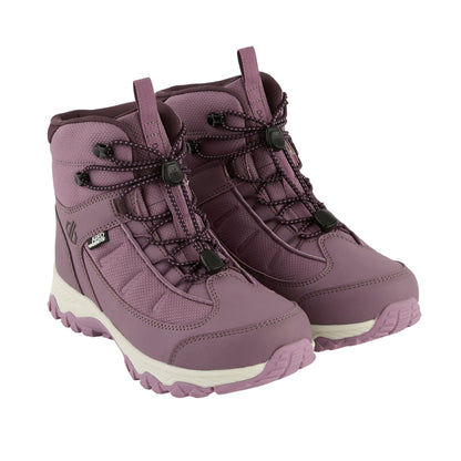 Dusky Orchid - Close up - Dare 2B Childrens-Kids Igloo Waterproof Snow Boots