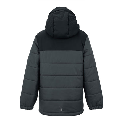 Black-Seal Grey - Back - Regatta Childrens-Kids Lofthouse Padded Jacket