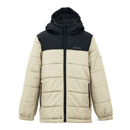 Black-Abbeystone - Front - Regatta Childrens-Kids Lofthouse Padded Jacket