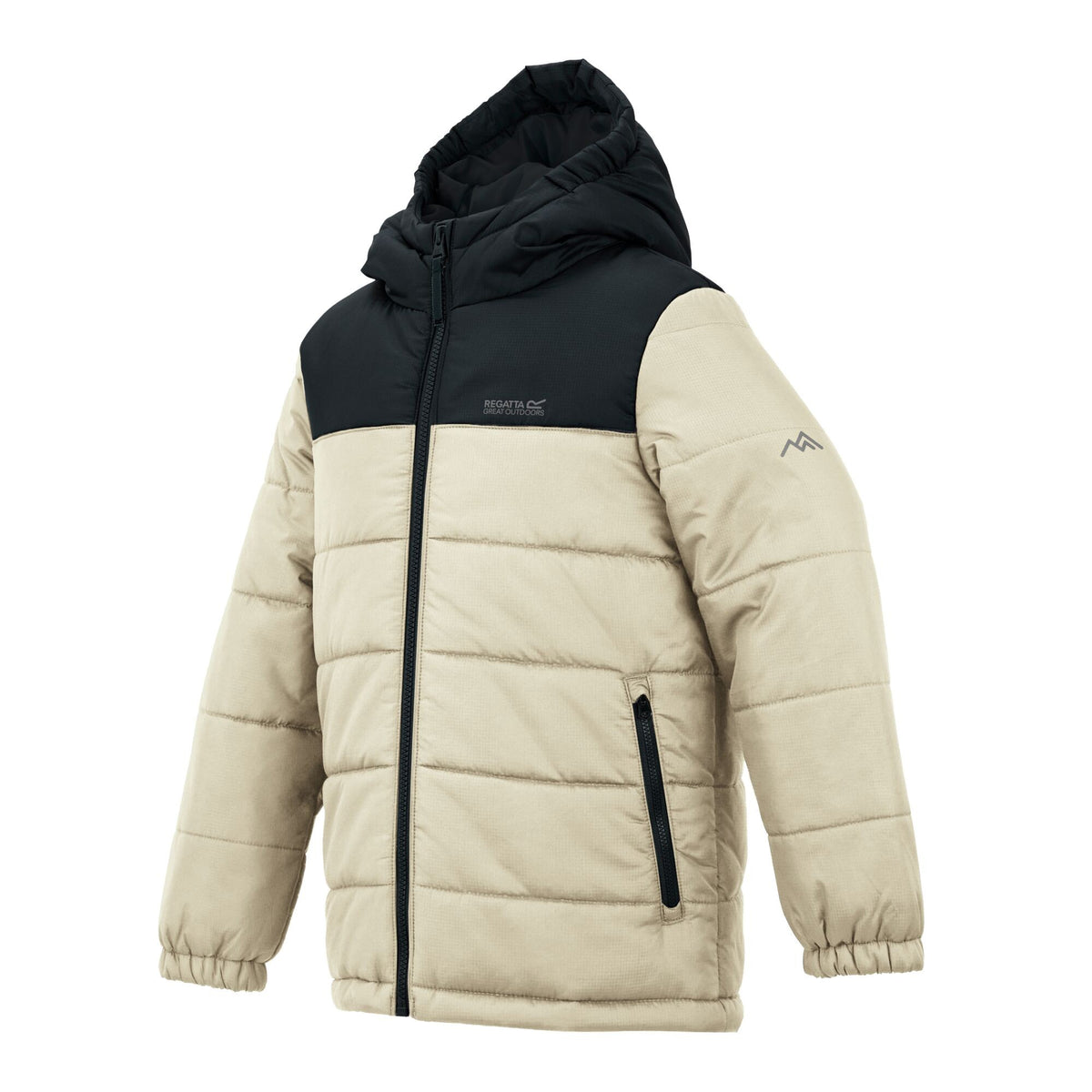 Black-Abbeystone - Side - Regatta Childrens-Kids Lofthouse Padded Jacket
