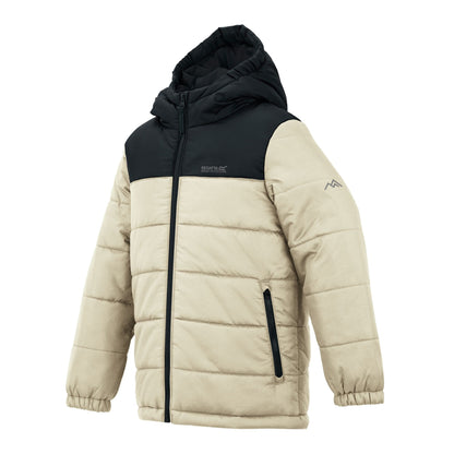 Black-Abbeystone - Side - Regatta Childrens-Kids Lofthouse Padded Jacket