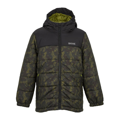 Black - Front - Regatta Childrens-Kids Lofthouse Padded Jacket