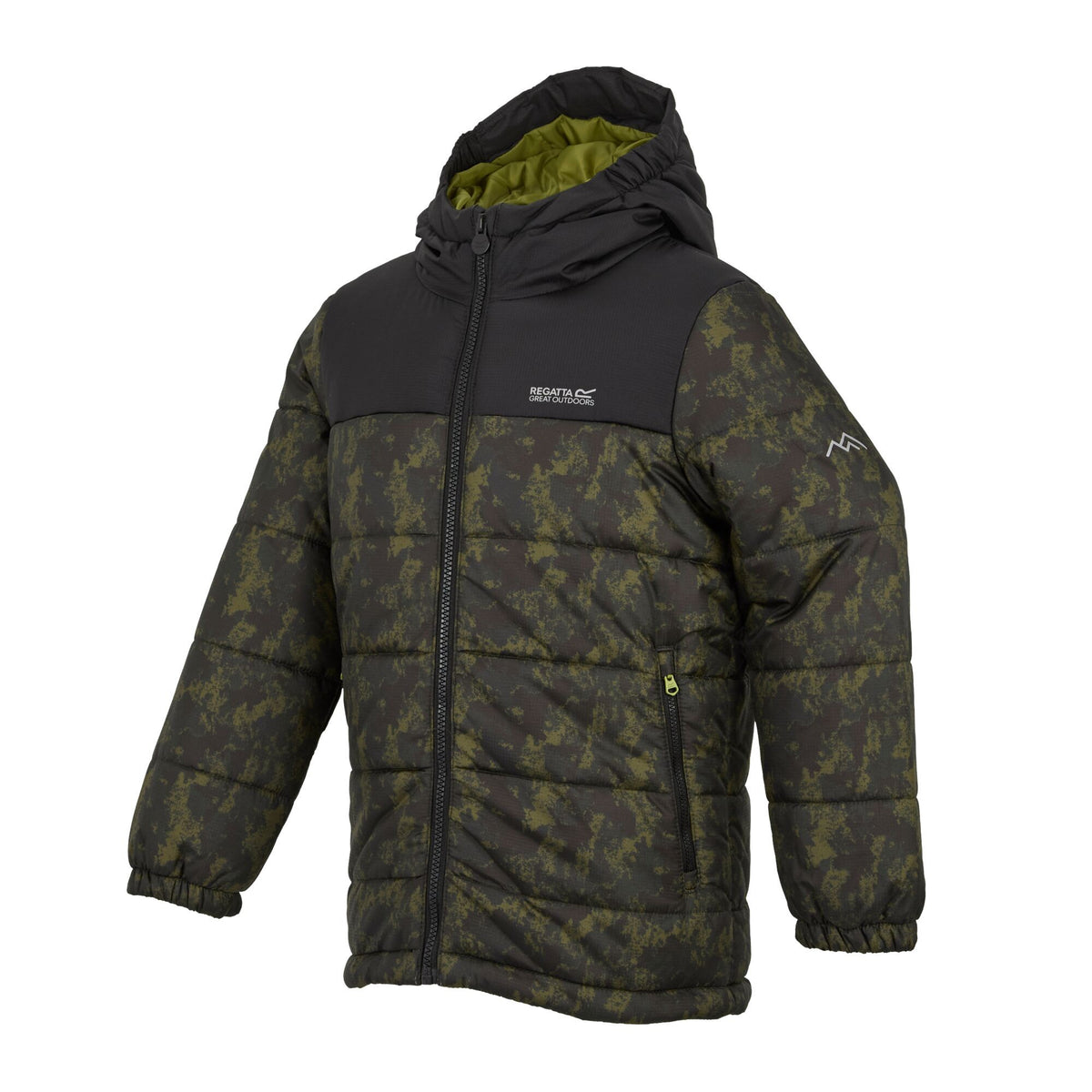 Black - Side - Regatta Childrens-Kids Lofthouse Padded Jacket