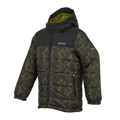 Black - Side - Regatta Childrens-Kids Lofthouse Padded Jacket