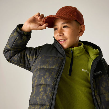 Black - Pack Shot - Regatta Childrens-Kids Lofthouse Padded Jacket