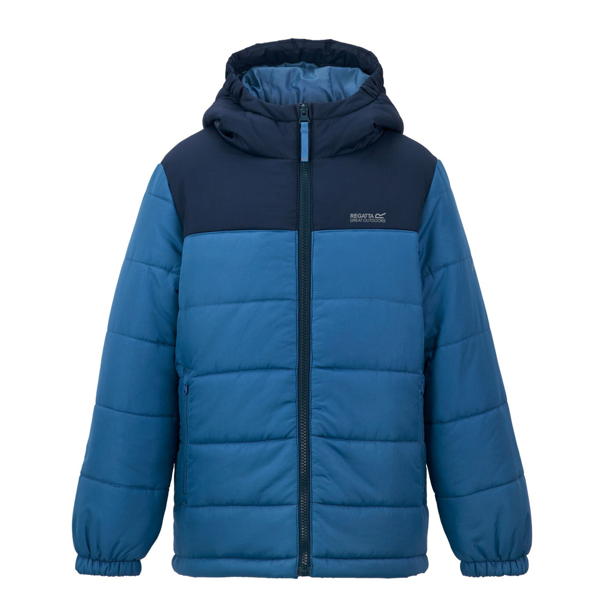 Aviator Blue-Olympian Blue - Front - Regatta Childrens-Kids Lofthouse Padded Jacket
