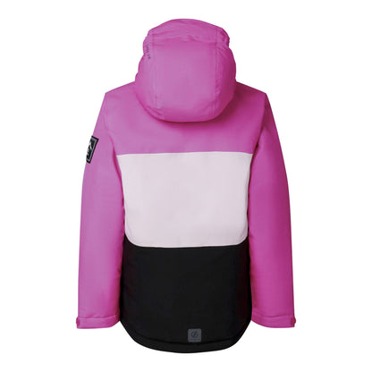 Extreme Pink - Back - Dare 2B Childrens-Kids Send It II Ski Jacket