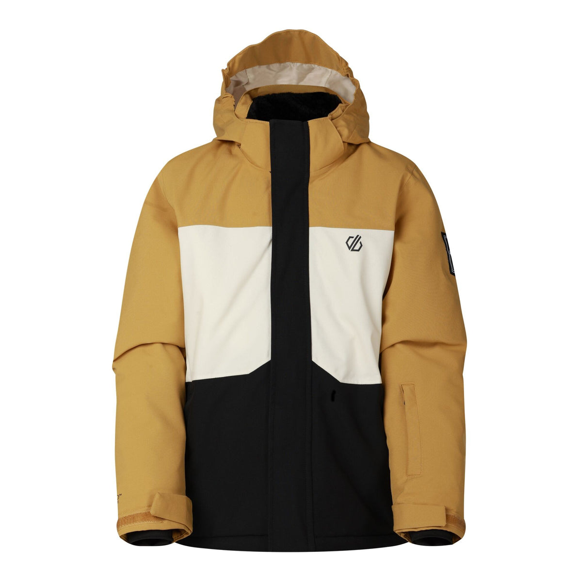 Wood Brown - Front - Dare 2B Childrens-Kids Send It II Ski Jacket