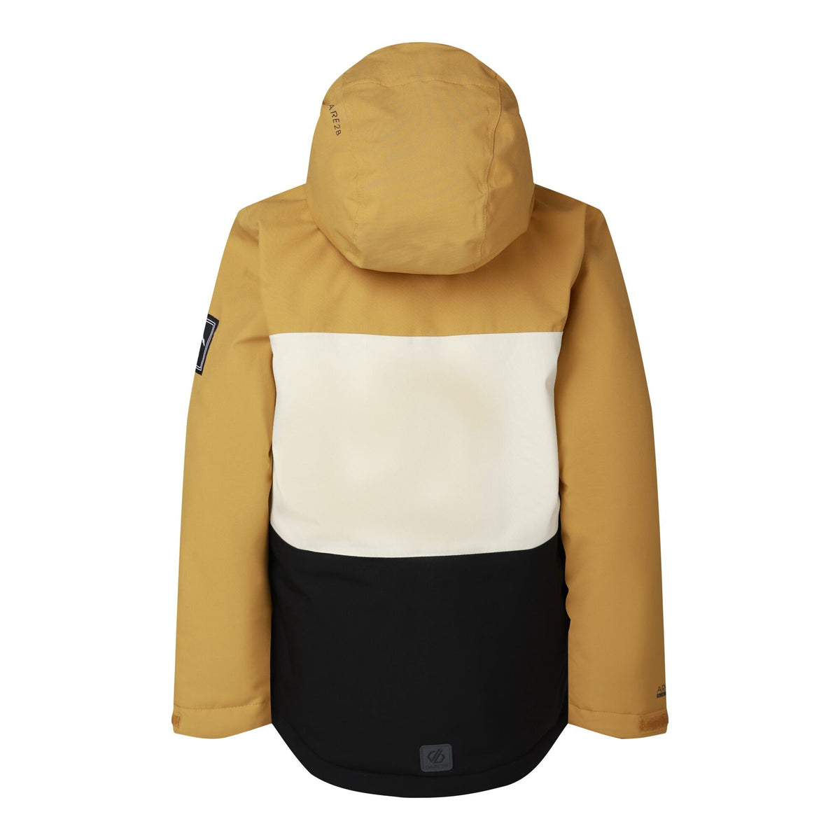 Wood Brown - Back - Dare 2B Childrens-Kids Send It II Ski Jacket