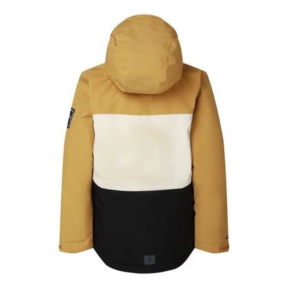 Wood Brown - Back - Dare 2B Childrens-Kids Send It II Ski Jacket