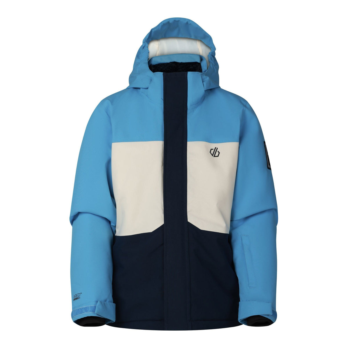Elysium Blue - Front - Dare 2B Childrens-Kids Send It II Ski Jacket