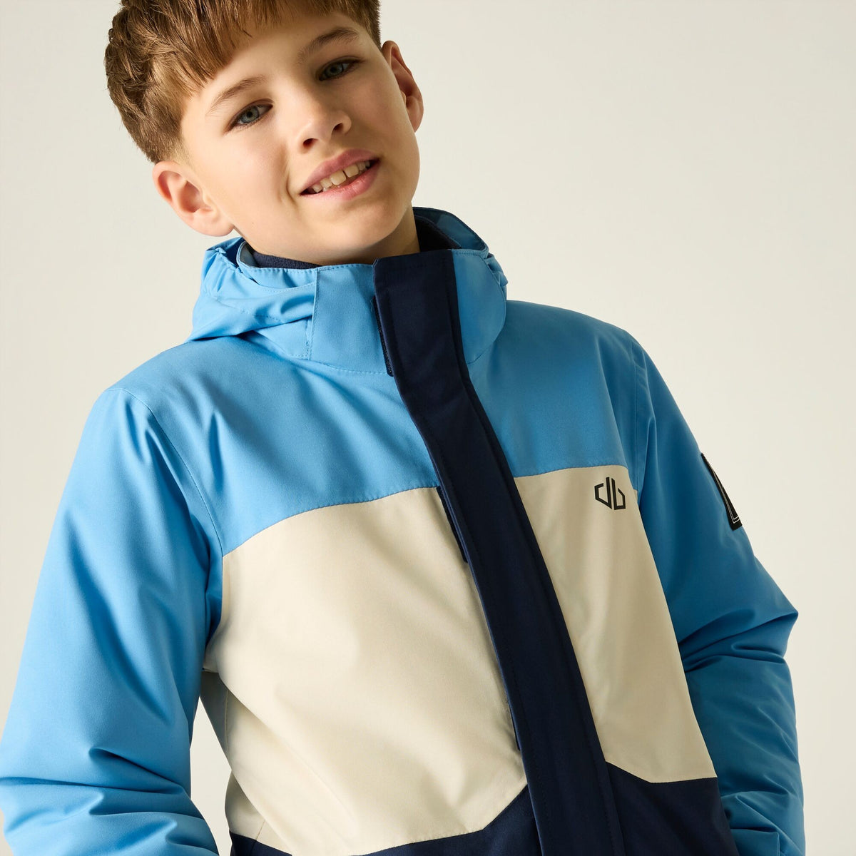 Elysium Blue - Pack Shot - Dare 2B Childrens-Kids Send It II Ski Jacket