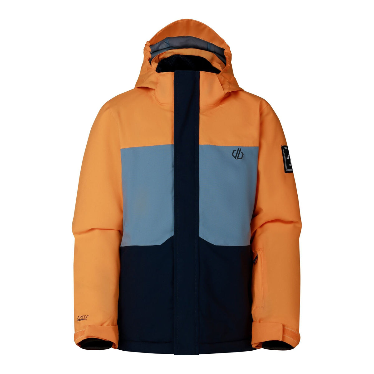 Electric Orange - Front - Dare 2B Childrens-Kids Send It II Ski Jacket
