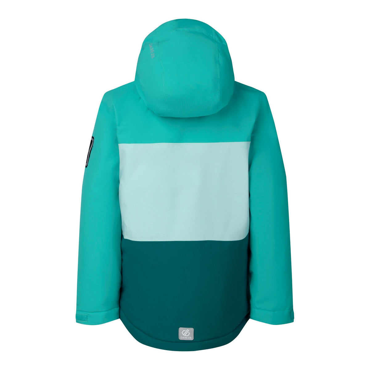 Turquoise - Back - Dare 2B Childrens-Kids Send It II Ski Jacket