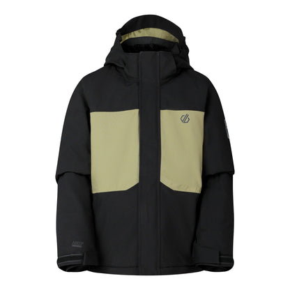 Martini Olive - Front - Dare 2B Childrens-Kids Send It II Ski Jacket