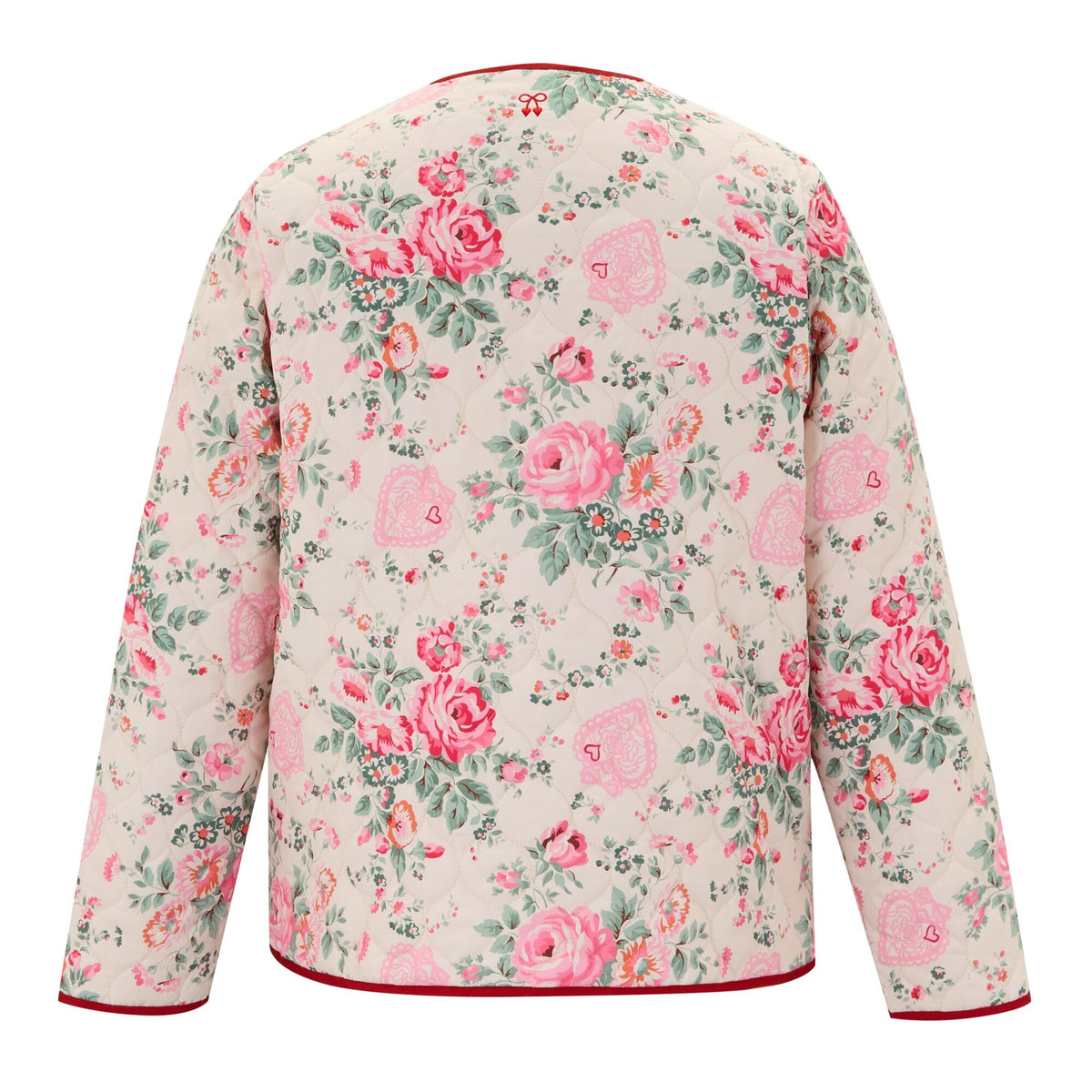 Cream - Back - Regatta Womens-Ladies Cath Kidston Hackney Rose Quilted Padded Jacket