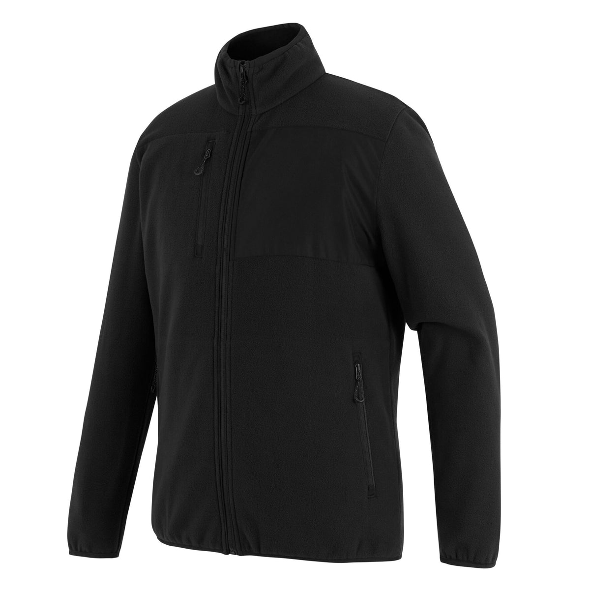 Black - Side - Regatta Mens Active Microfleece Printable Jacket