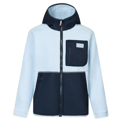 Skyway-Navy - Front - Regatta Childrens-Kids Munro Hybrid Jacket