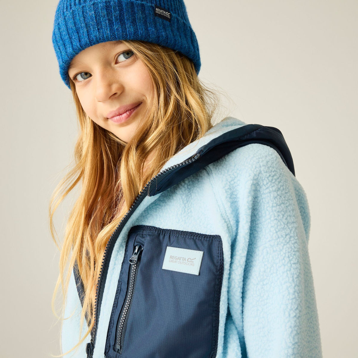 Skyway-Navy - Lifestyle - Regatta Childrens-Kids Munro Hybrid Jacket