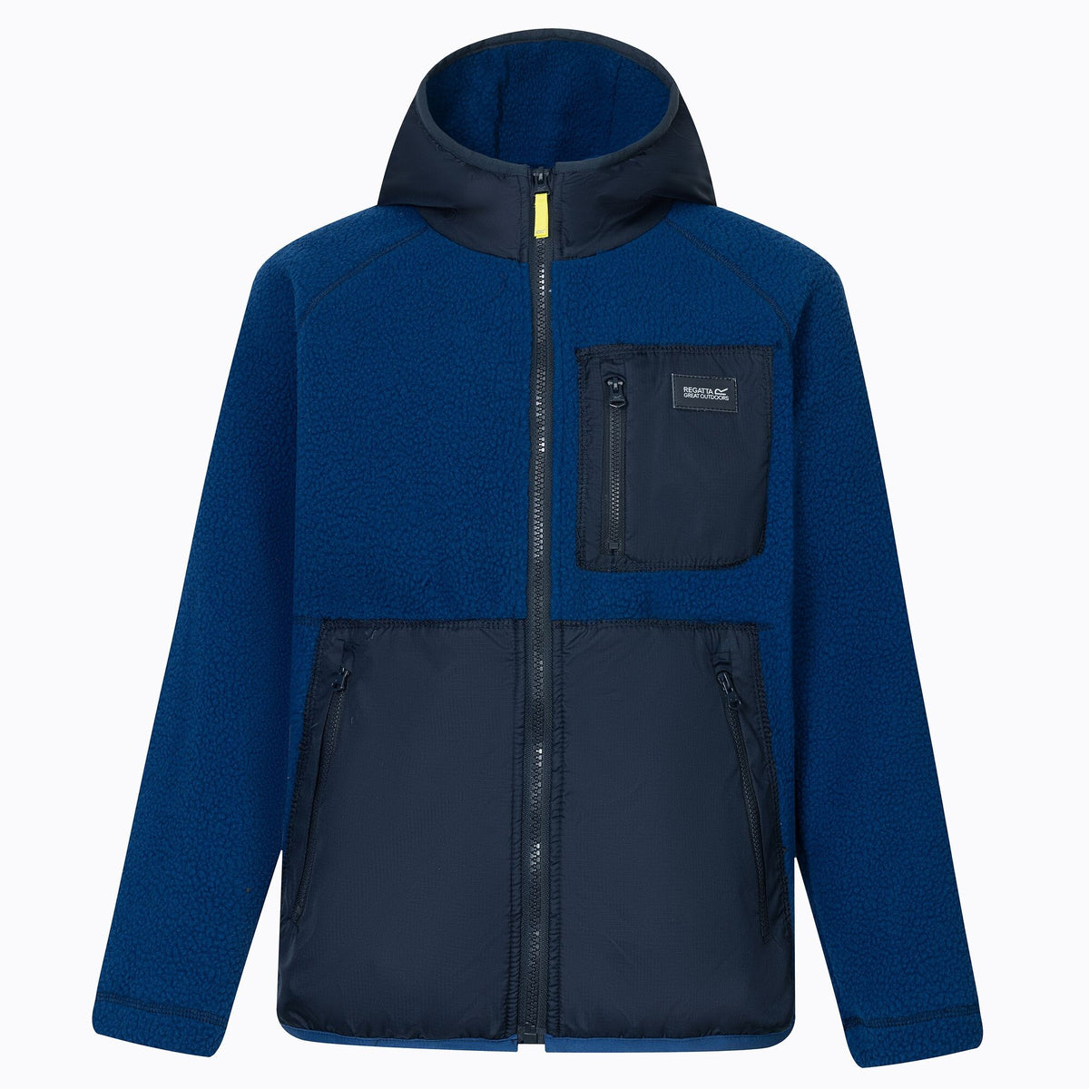 Aviator Blue-Navy - Front - Regatta Childrens-Kids Munro Hybrid Jacket