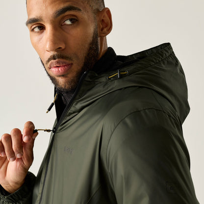 Dark Khaki - Lifestyle - Regatta Mens Kybre Fleece Lined Jacket