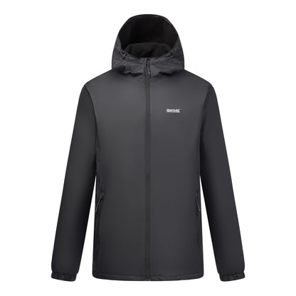 Ash - Front - Regatta Mens Kybre Fleece Lined Jacket