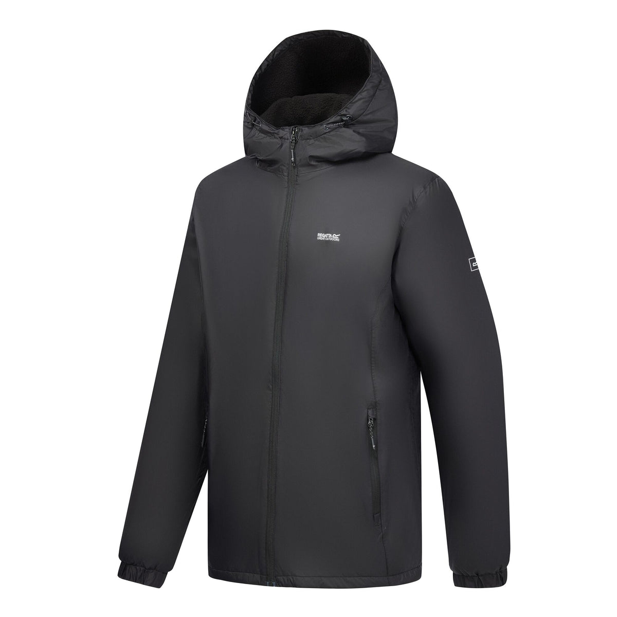 Ash - Side - Regatta Mens Kybre Fleece Lined Jacket