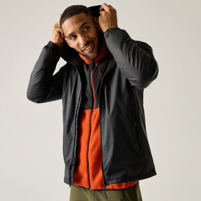 Ash - Pack Shot - Regatta Mens Kybre Fleece Lined Jacket