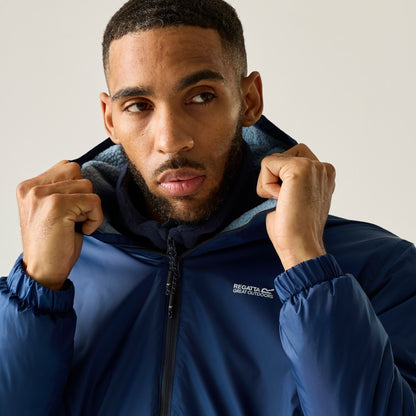 Aviator Blue - Lifestyle - Regatta Mens Kybre Fleece Lined Jacket