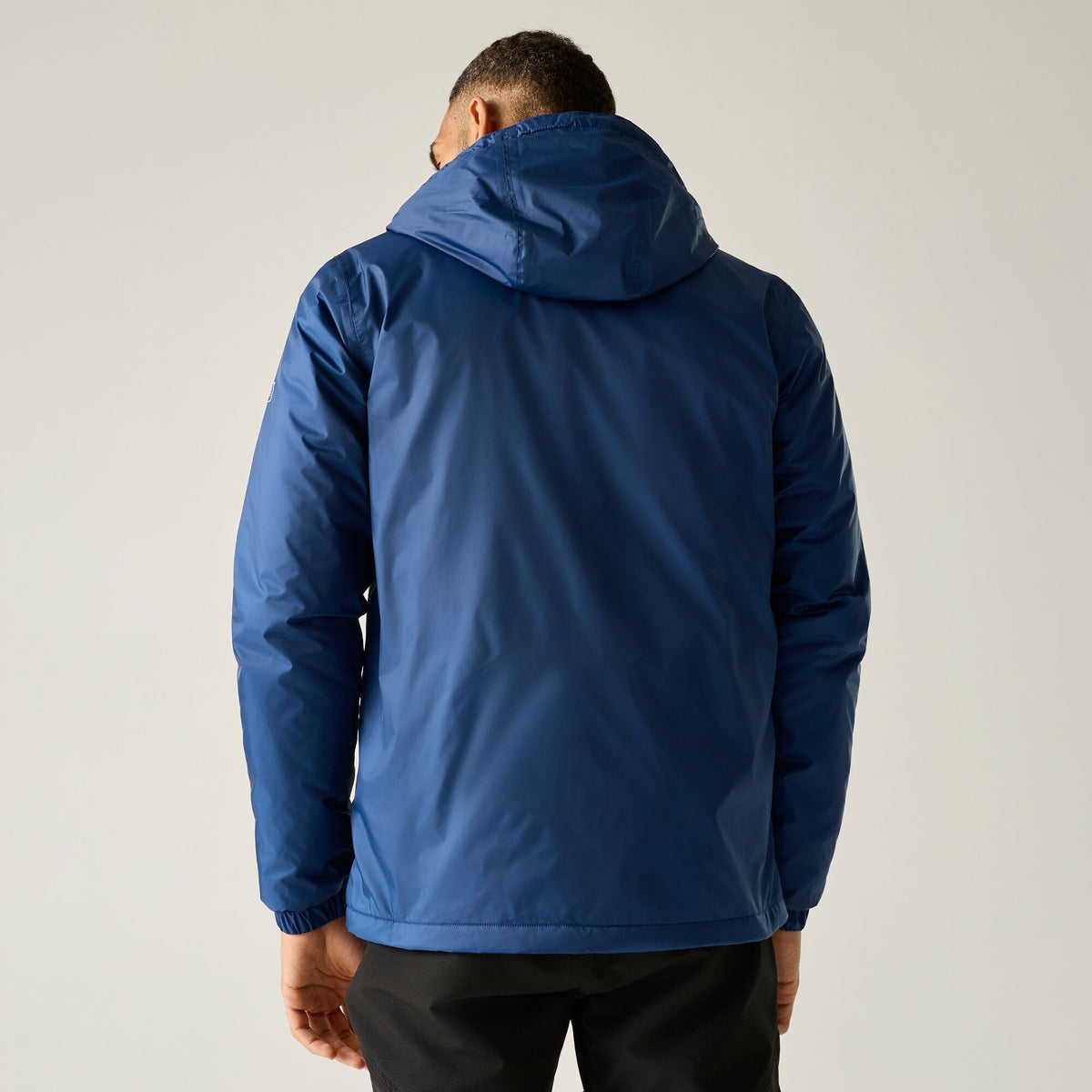 Aviator Blue - Close up - Regatta Mens Kybre Fleece Lined Jacket
