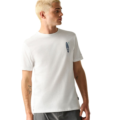 White - Lifestyle - Dare 2B Mens Movement III Surfboard T-Shirt