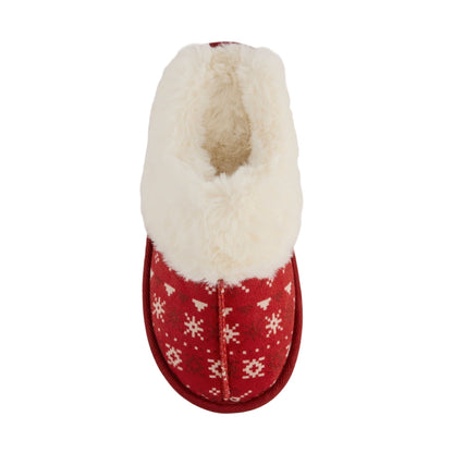 Navy-Light Vanilla - Lifestyle - Regatta Womens-Ladies Blitzen Fair Isle Slippers