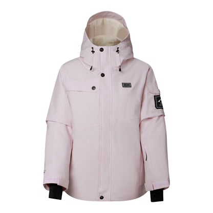 Pink Haze - Front - Dare 2B Womens-Ladies Ski Life II Waterproof Jacket