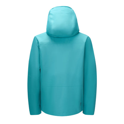 Teal - Back - Dare 2B Mens Altitude Guard 3 Layer Membrane Ski Jacket