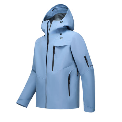 Dusky Blue - Side - Dare 2B Mens Altitude Guard 3 Layer Membrane Ski Jacket