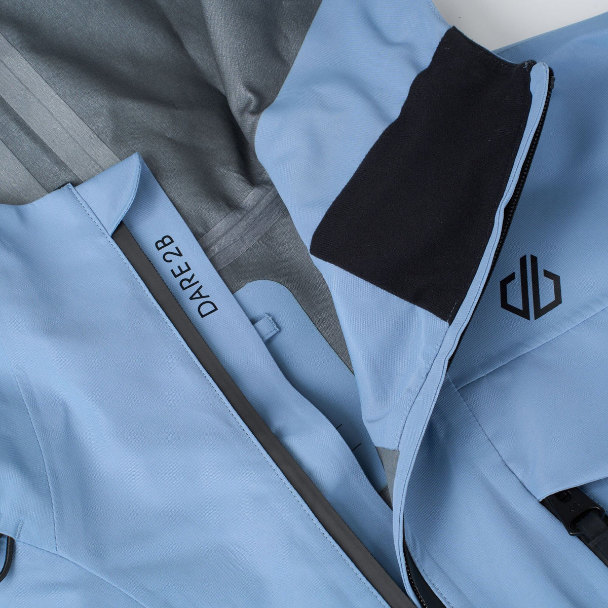 Dusky Blue - Pack Shot - Dare 2B Mens Altitude Guard 3 Layer Membrane Ski Jacket