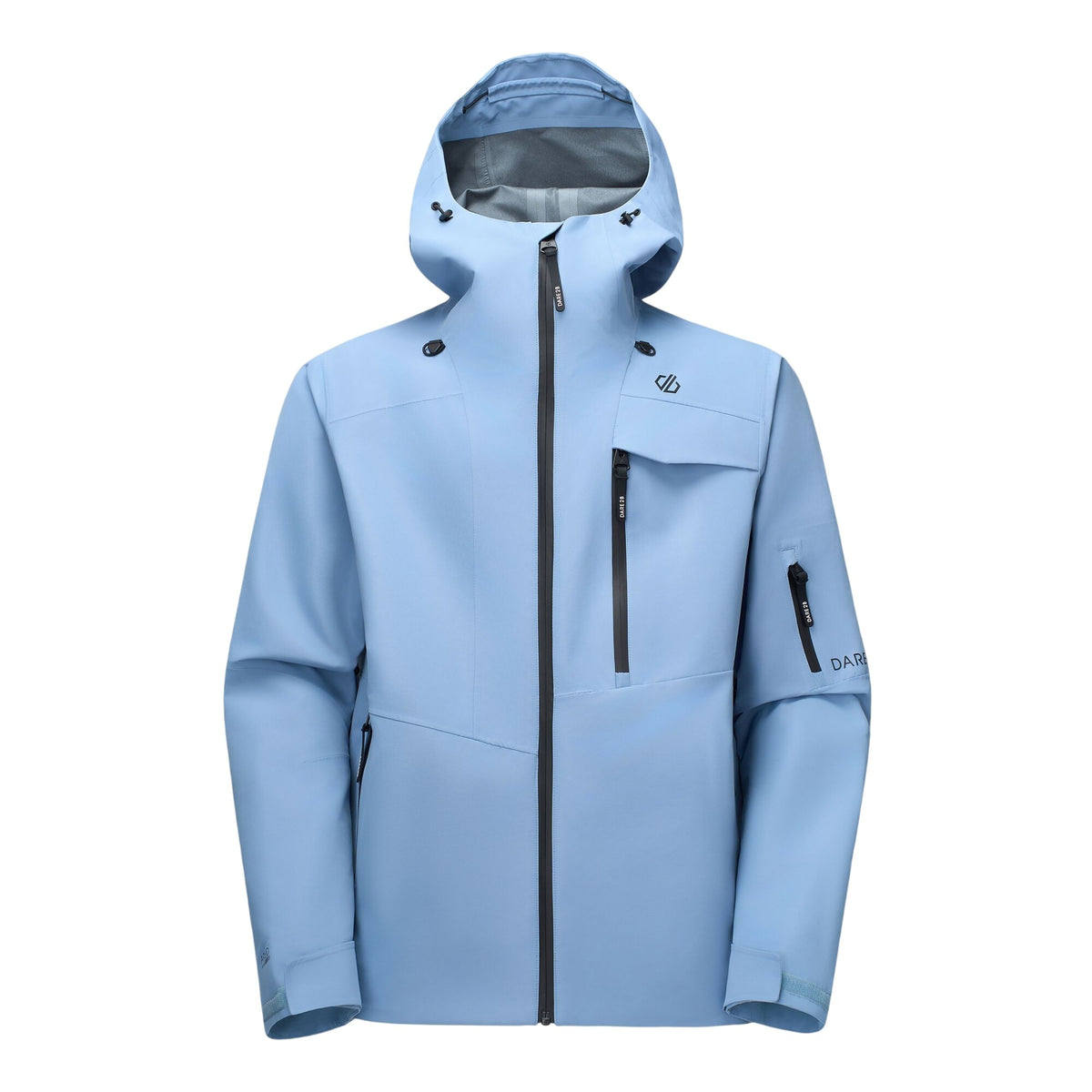 Dusky Blue - Front - Dare 2B Mens Altitude Guard 3 Layer Membrane Ski Jacket