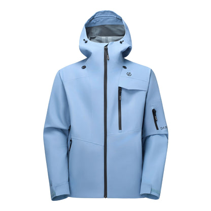 Dusky Blue - Front - Dare 2B Mens Altitude Guard 3 Layer Membrane Ski Jacket