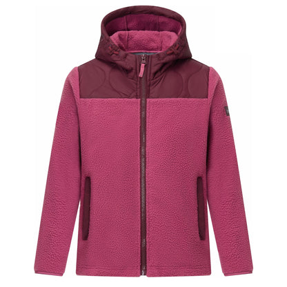 Fig-Violet - Front - Regatta Childrens-Kids Myla Hybrid Jacket