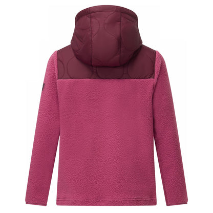 Fig-Violet - Back - Regatta Childrens-Kids Myla Hybrid Jacket