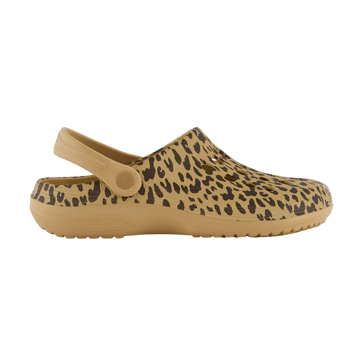 Multicoloured - Front - Regatta Womens-Ladies Sakari Leopard Print Clogs