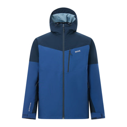 Aviator Blue-Navy - Front - Regatta Mens Wentwood 3 in 1 Jacket