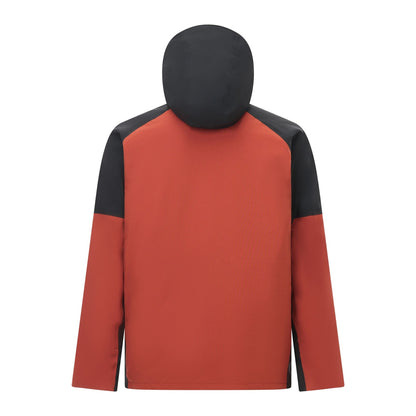 Burnt Henna-Black - Back - Regatta Mens Wentwood 3 in 1 Jacket