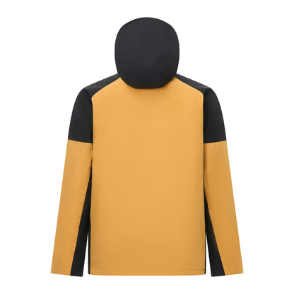 Wood Brown-Black - Back - Regatta Mens Wentwood 3 in 1 Jacket