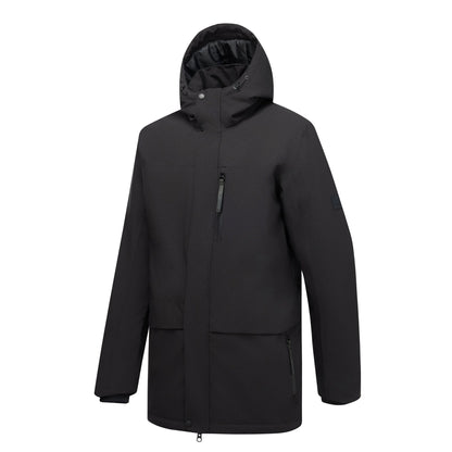 Black - Side - Regatta Mens Baylon Waterproof Insulated Jacket