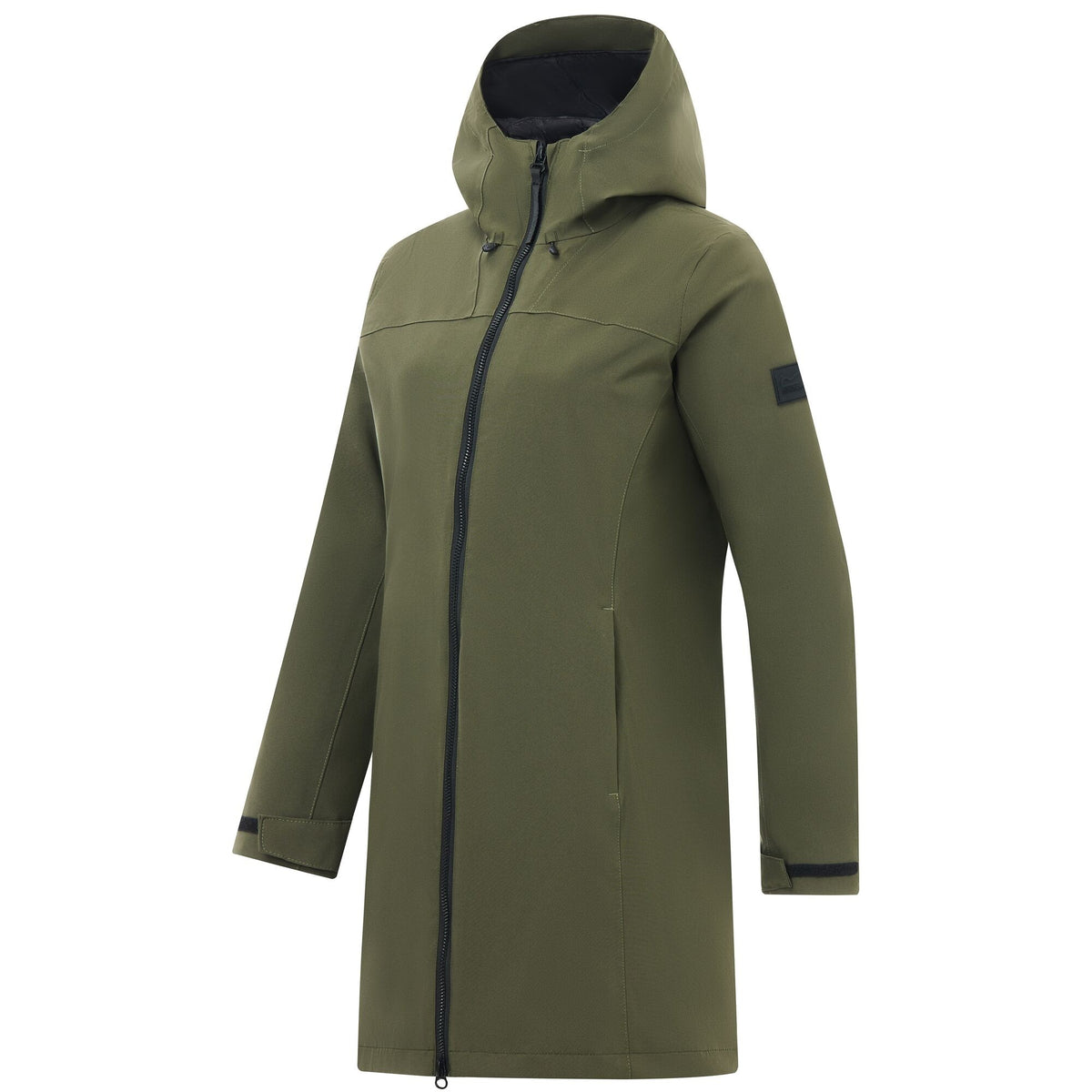 Dark Khaki-Black - Side - Regatta Womens-Ladies Denbury 3 in 1 Jacket