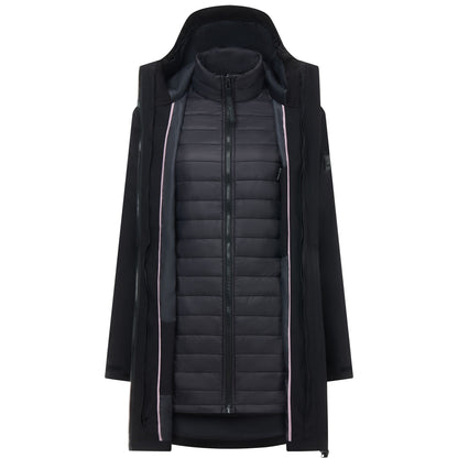 Black-Ash - Lifestyle - Regatta Womens-Ladies Denbury 3 in 1 Jacket