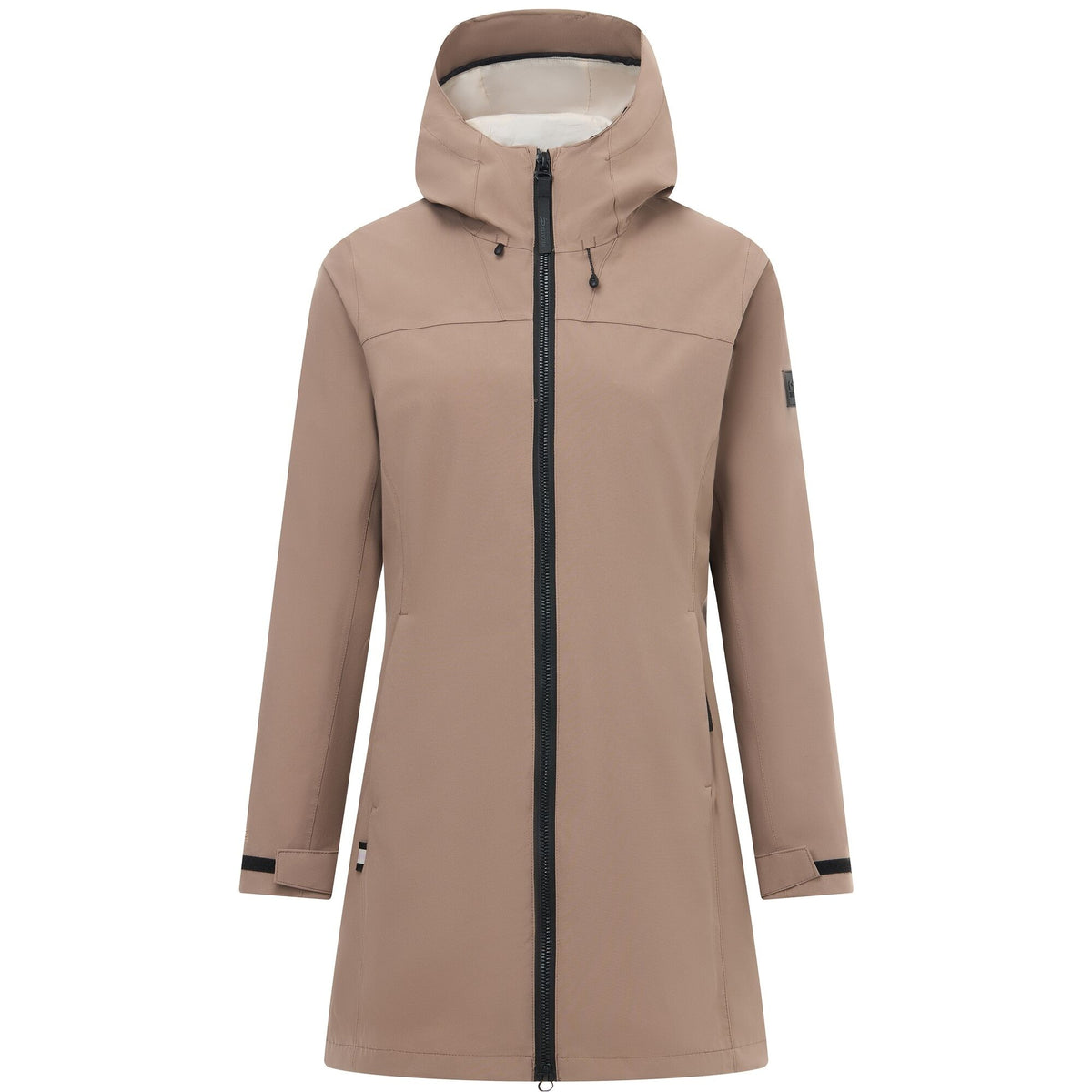 Mocha-Light Vanilla - Front - Regatta Womens-Ladies Denbury 3 in 1 Jacket